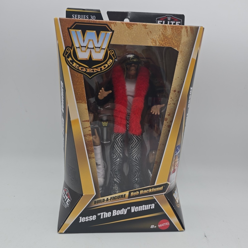WWE ELITE LEGENDS JESSE "THE BODY" VENTURA Action Figure